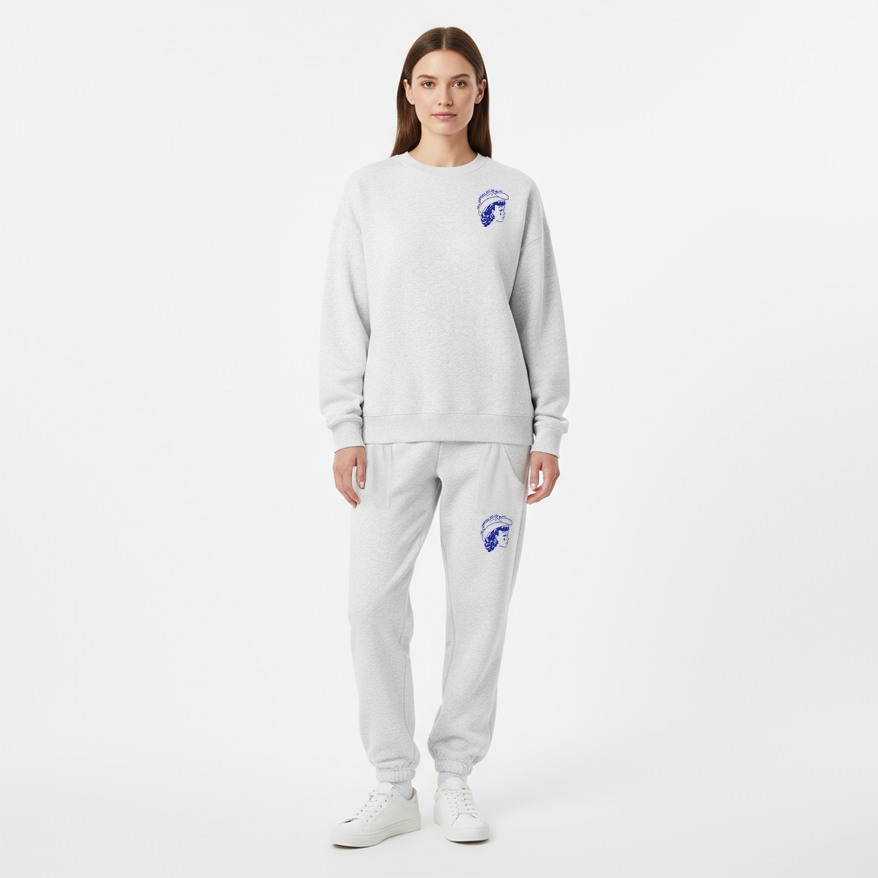 Fleece Even Cowgirls Get The Blues Sweatshirt Set