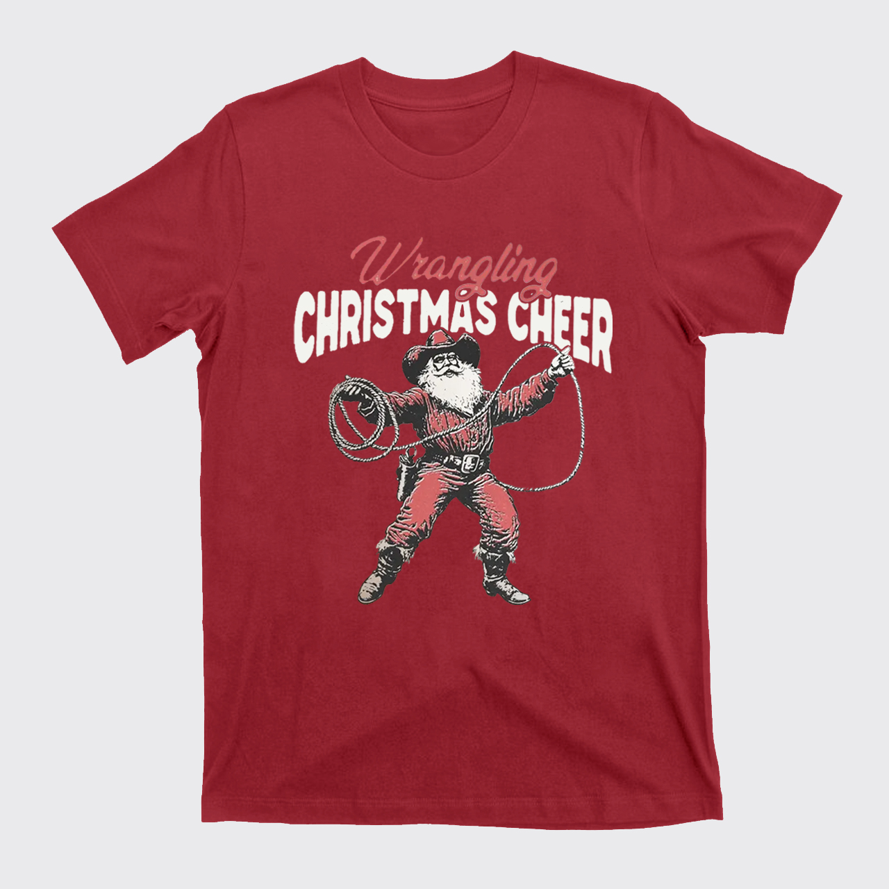 Wrangling Christmas Cheer T-Shirts