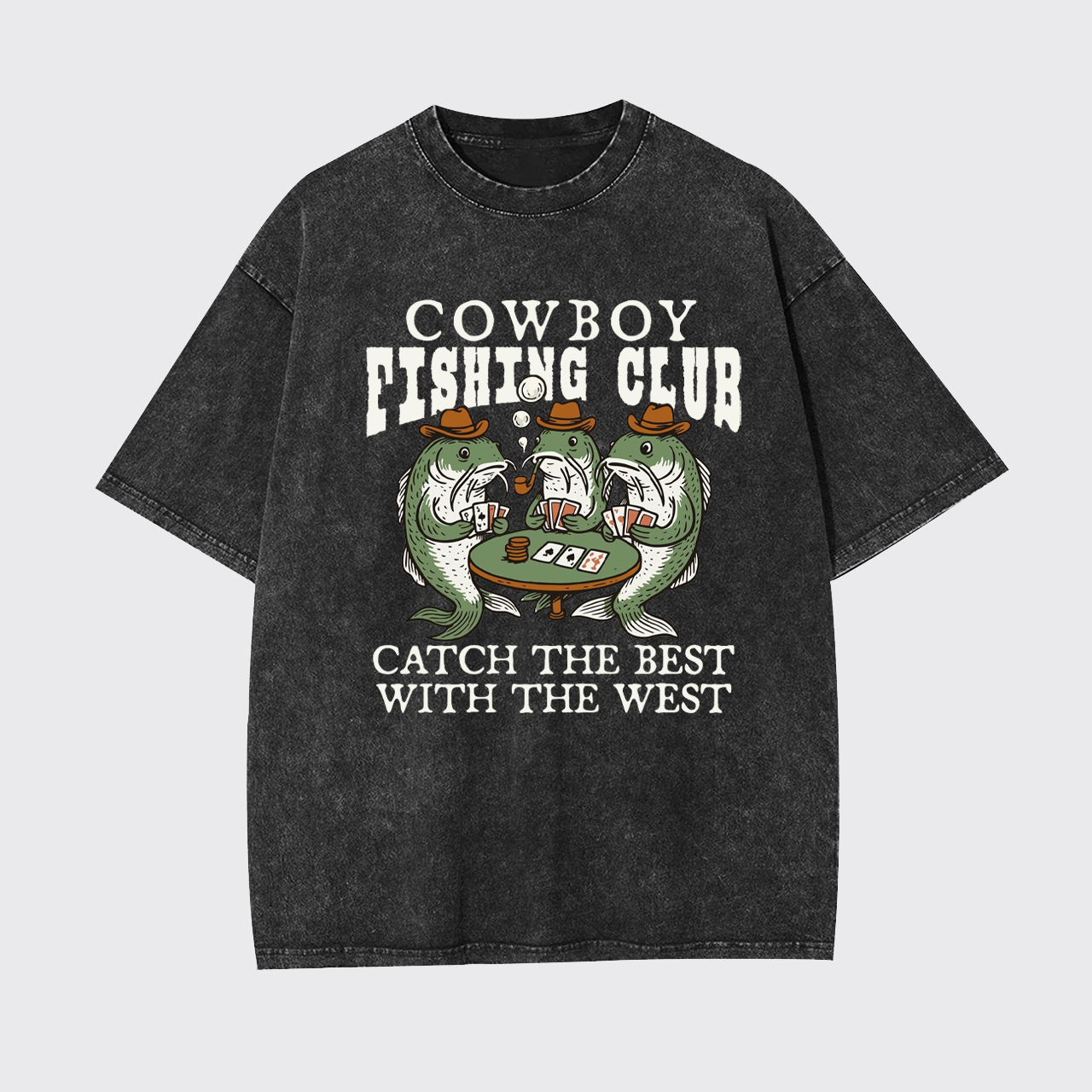 Cowboy Fishing Club Garment-dye Tees