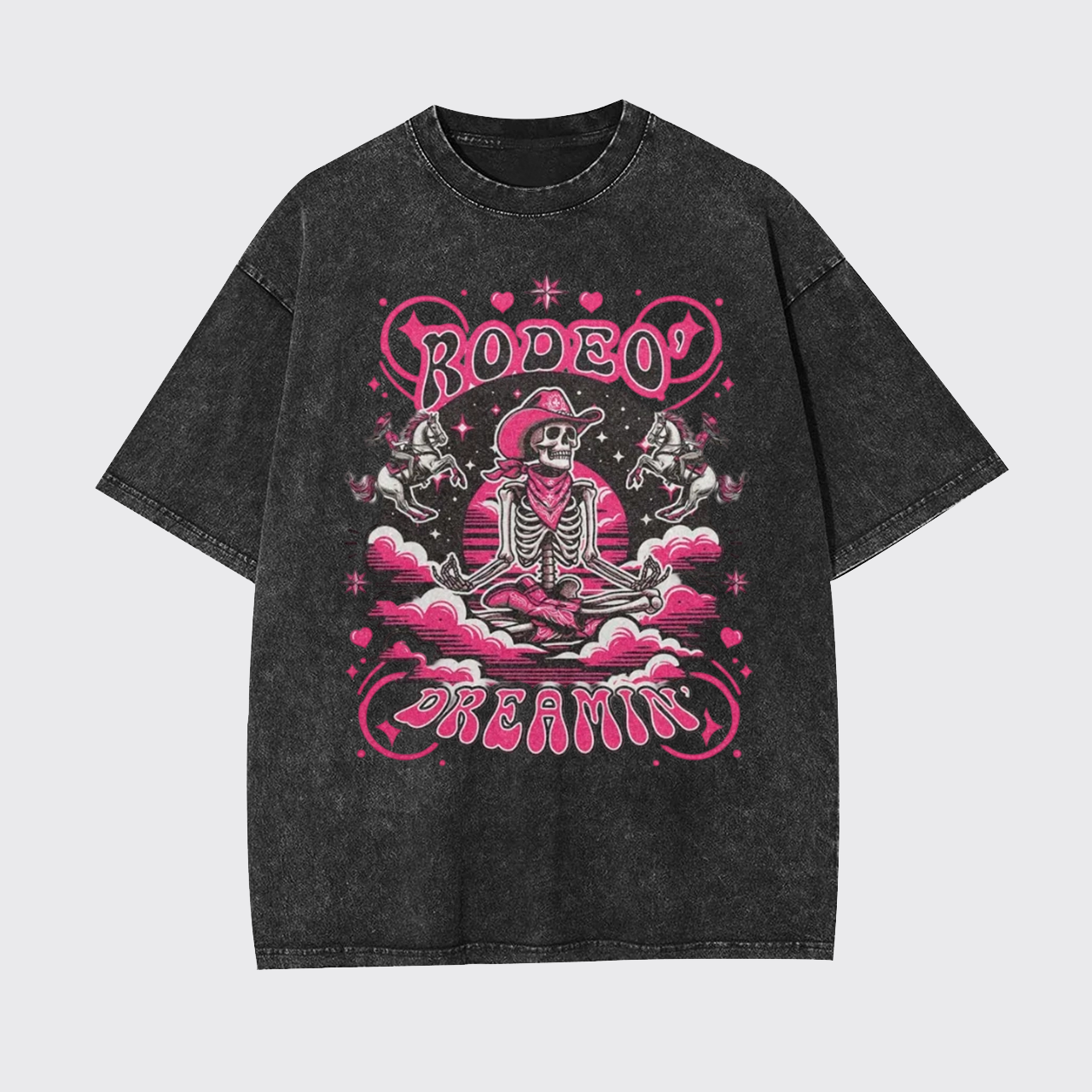 Rodeo Vintage Cowgirl Garment-dye Tees