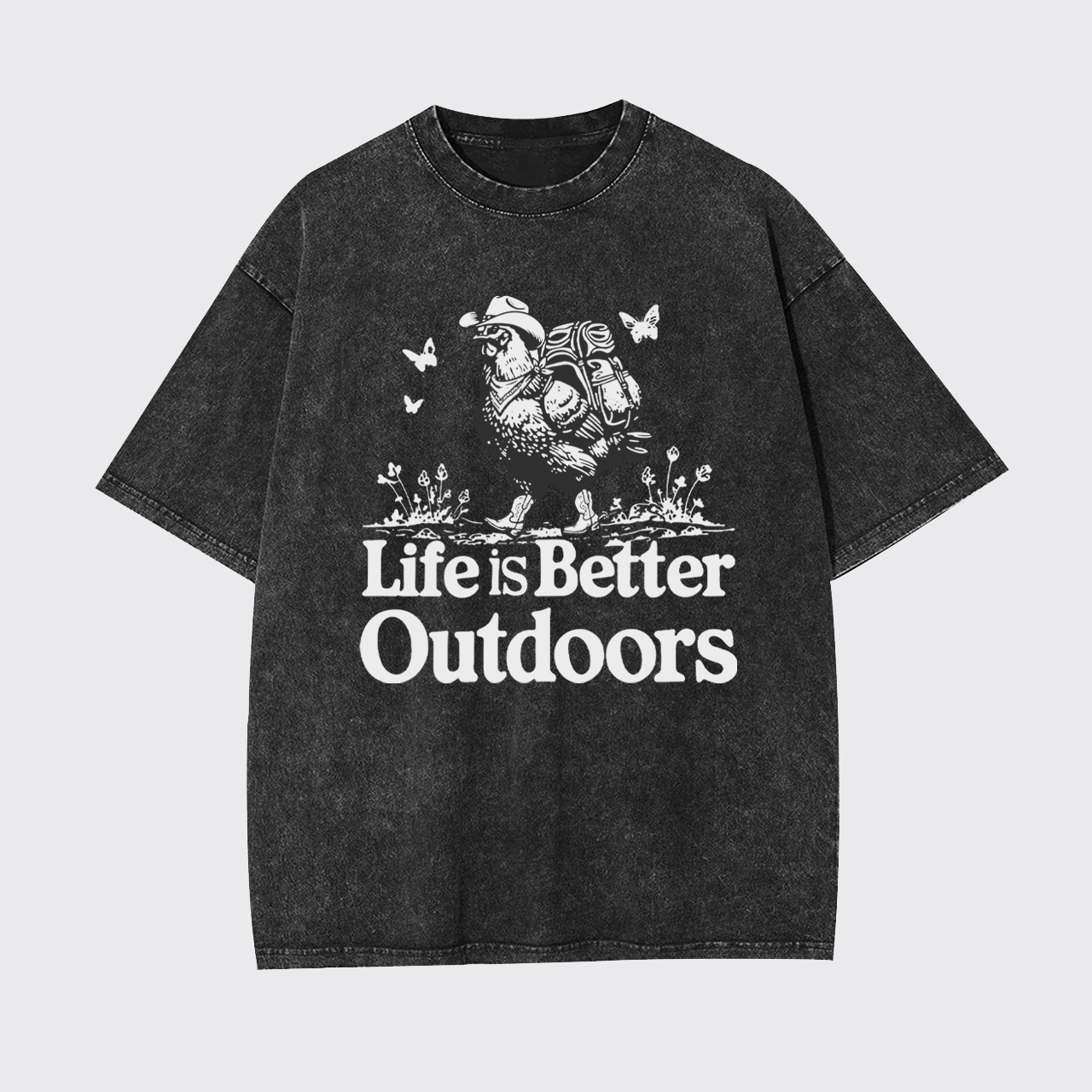 Life Is Better Outdoors Garment-dye Tees