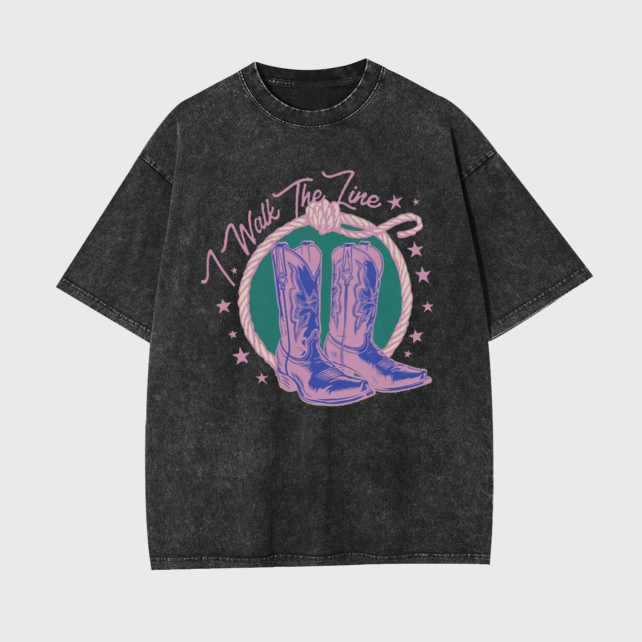 I Walk The Line Garment-dye Tees