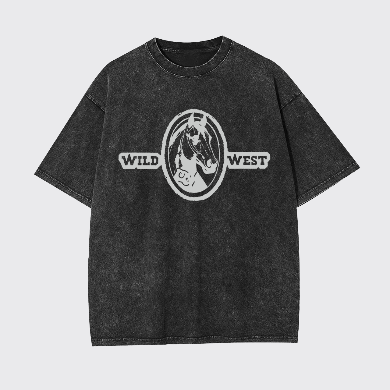 Wild West Vintage Cowboy Rodeo Garment-dye Tees