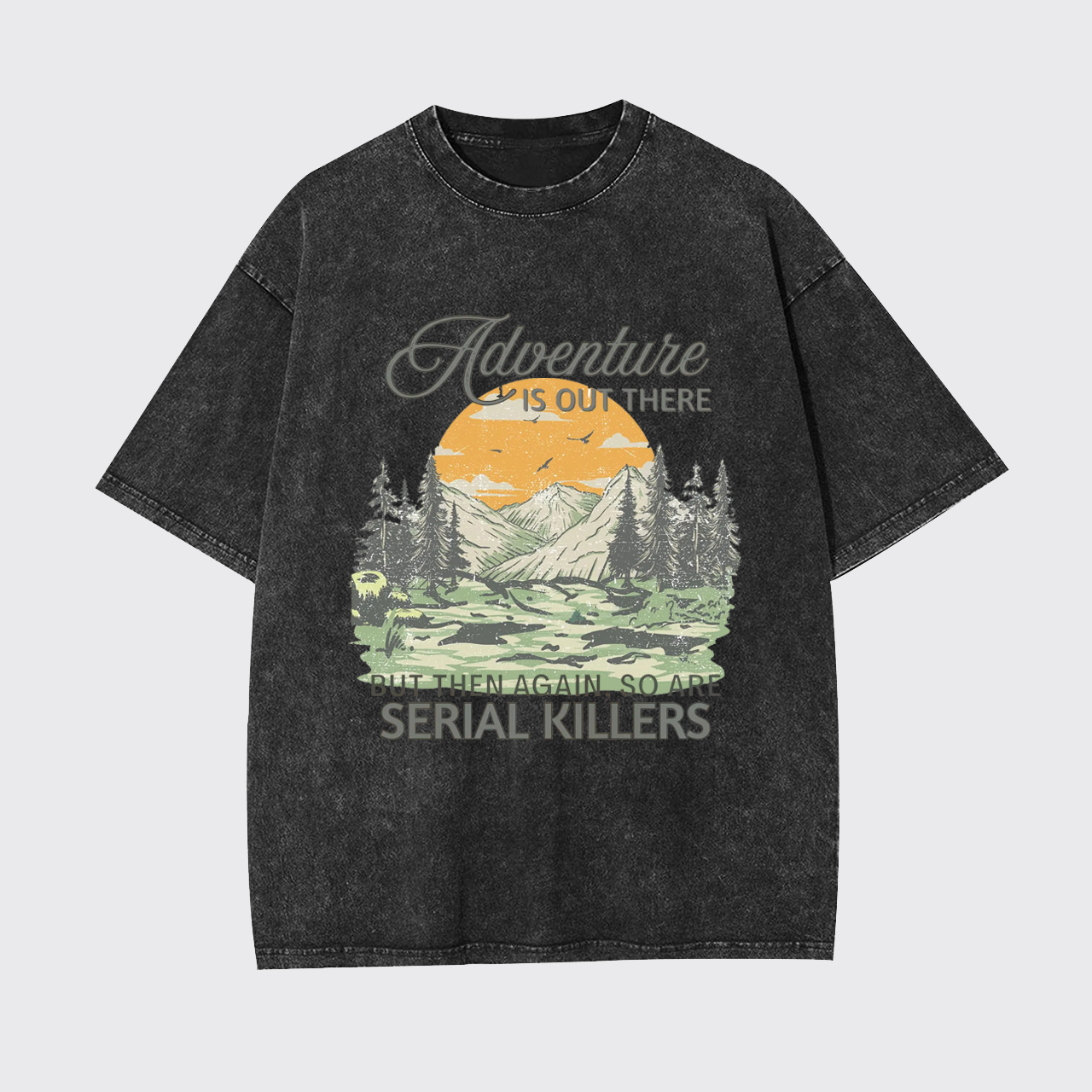 Adventure Hiking Garment-dye Tees