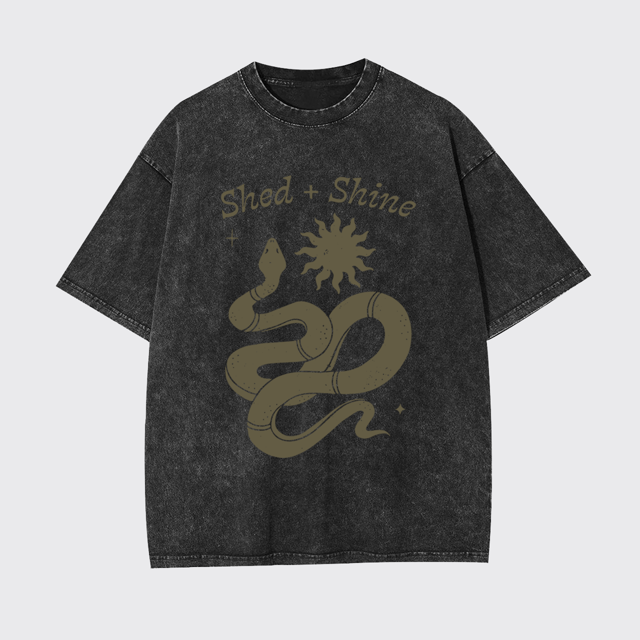 Snake Boho Garment-dye Tees