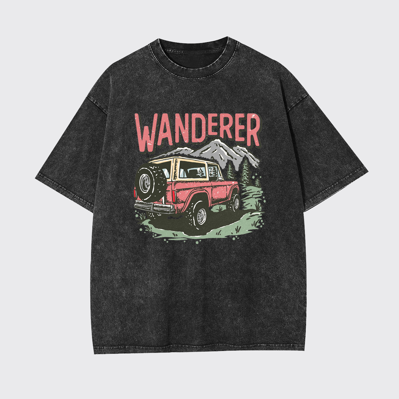 Adventure VIntage Camping Garment-dye Tees