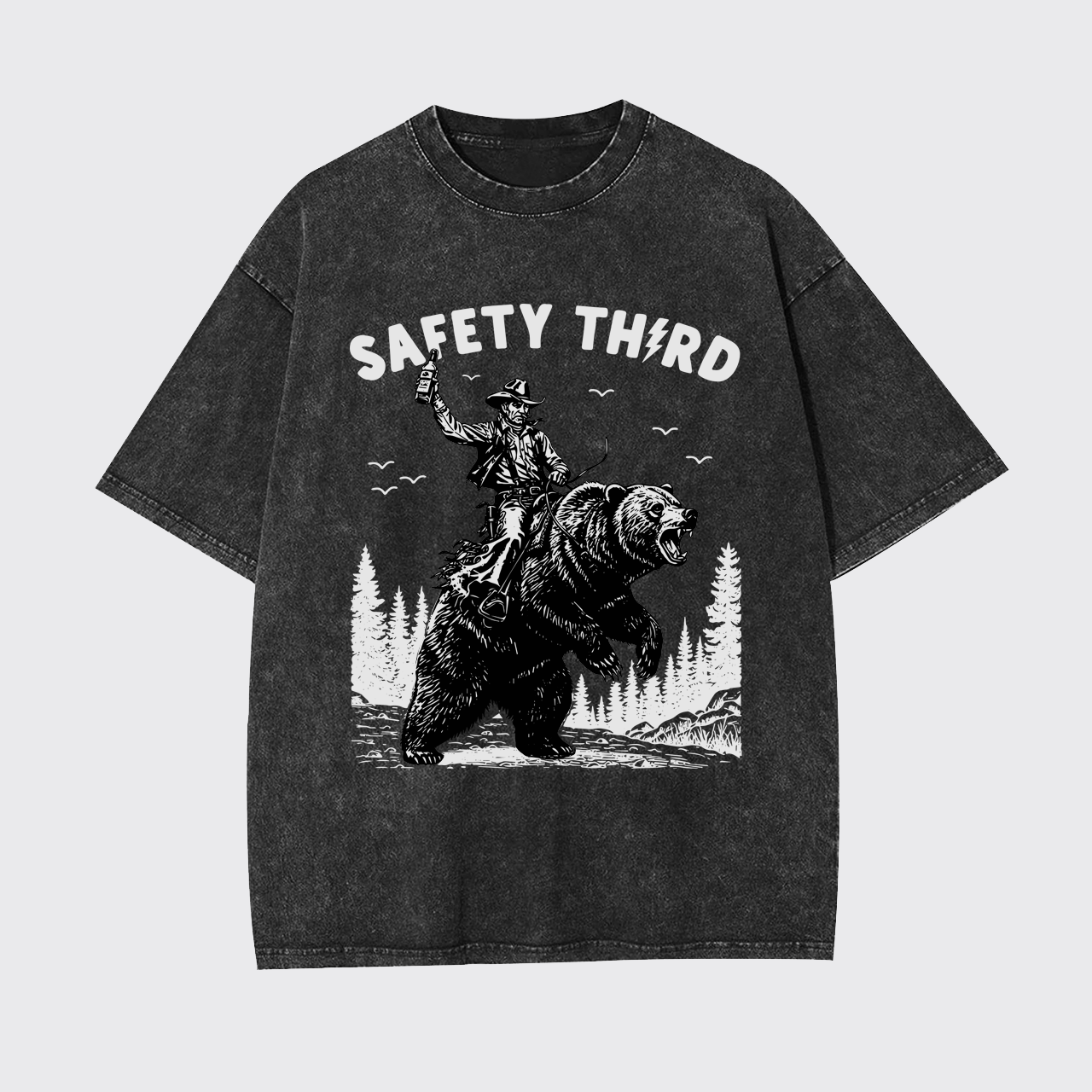 Safety Third Garment-dye Tees