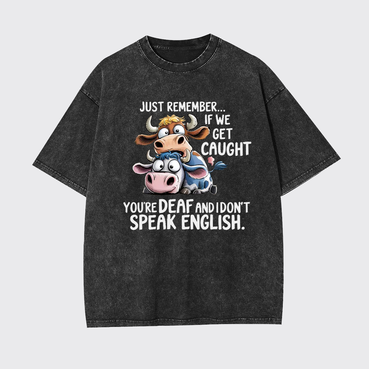 Just Remember If We Get Caught Garment-dye Tees