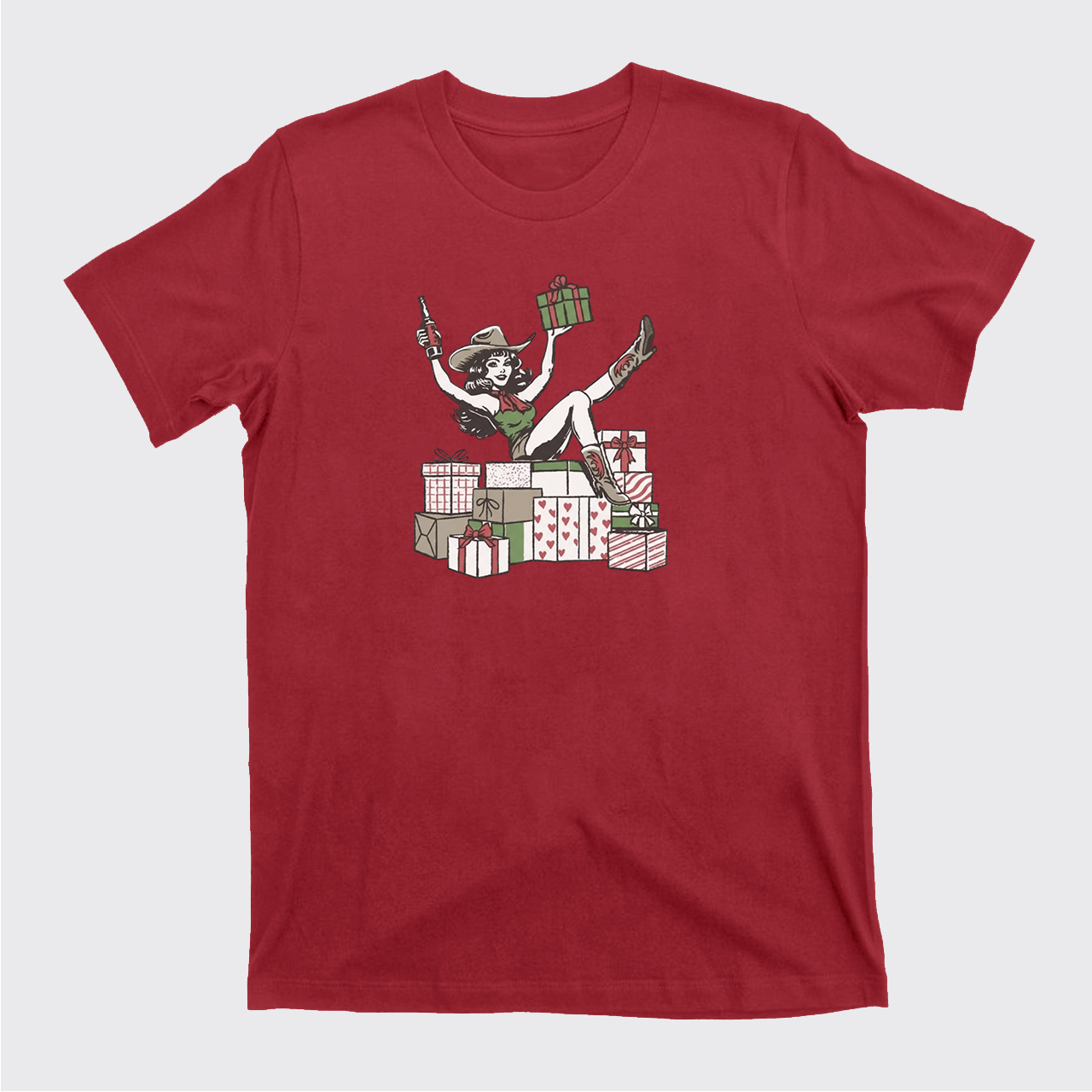 Cowgirl Christmas T-Shirts