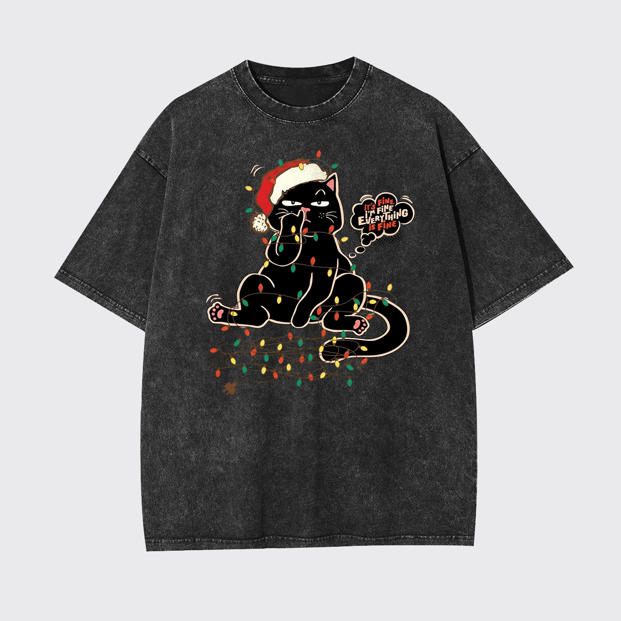 Santa Claws Garment-dye Tees