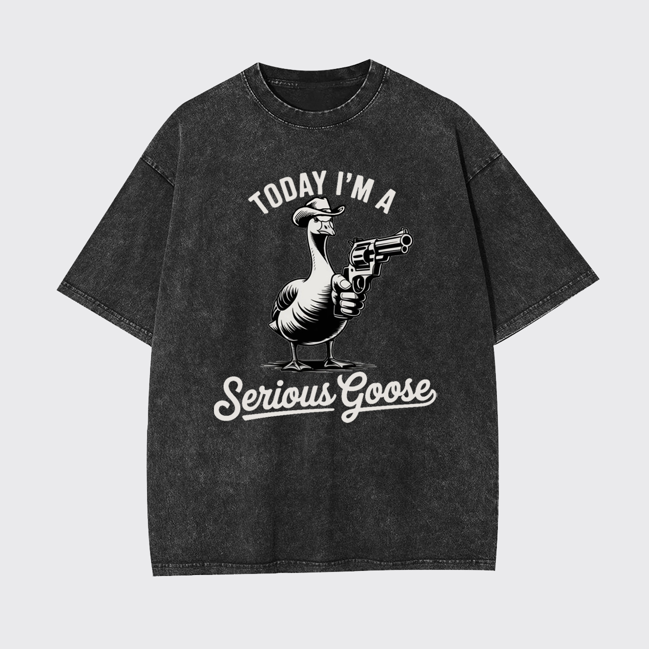Today I'm a Serious Goose Funny Garment-dye Tees