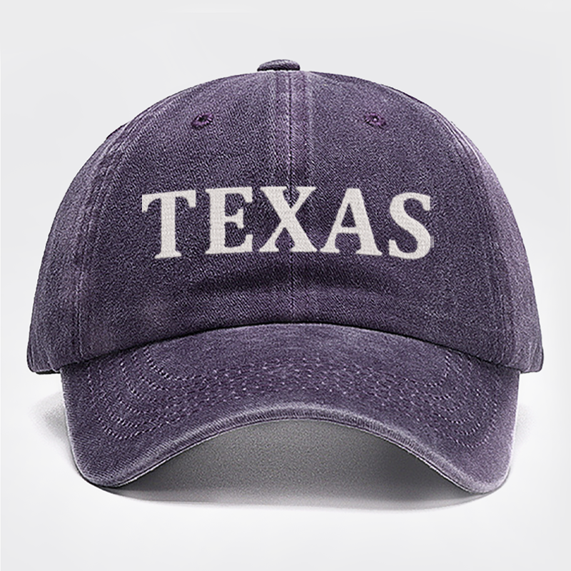 TEXAS Embroidered Baseball Cap