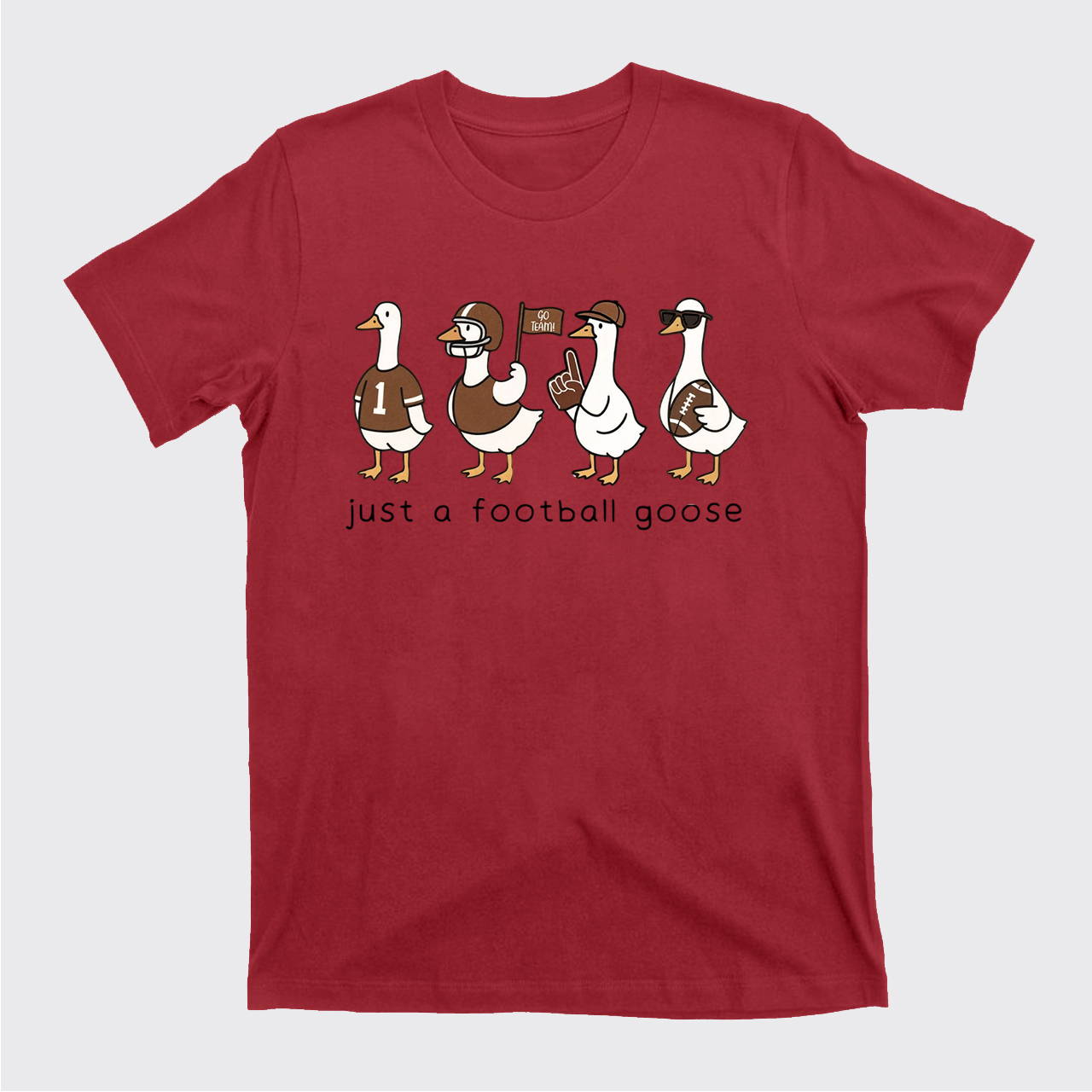 Silly Goose Football T-Shirts