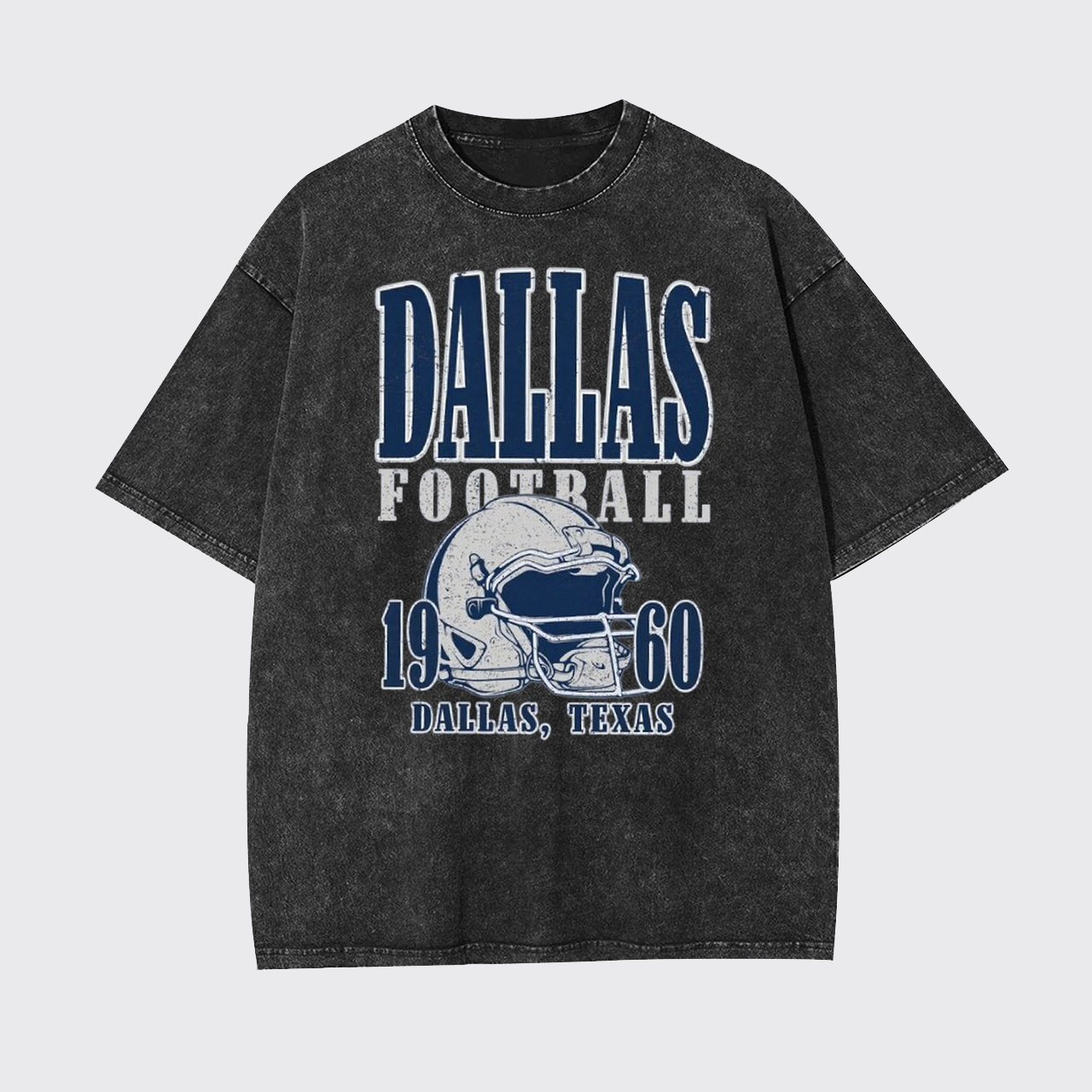 Football Vintage Style Garment-dye Tees