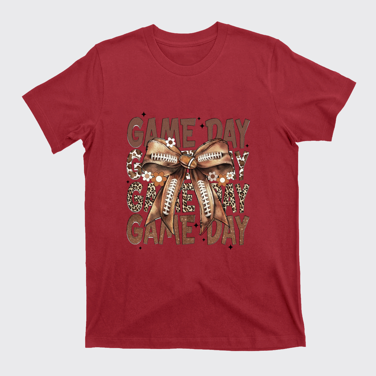  Football Bow T-Shirts