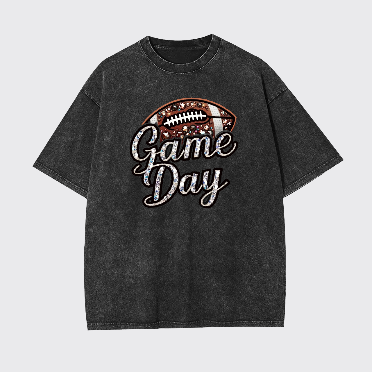 Game Day Trendy Football Garment-dye Tees