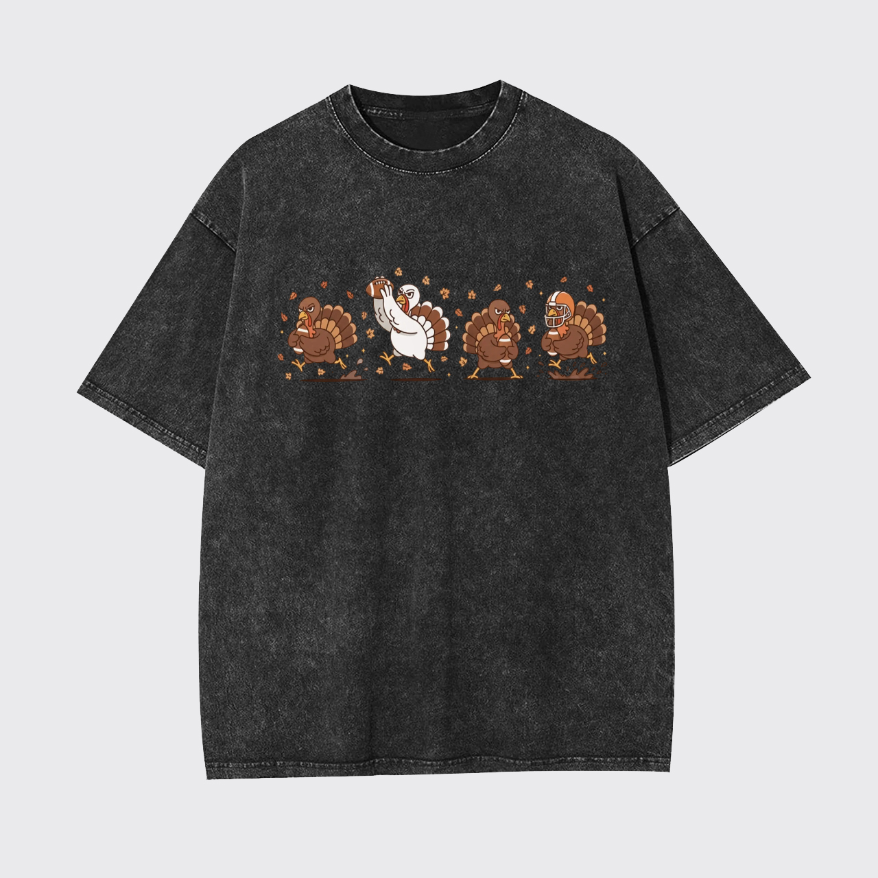 Football Turkey Garment-dye Tees