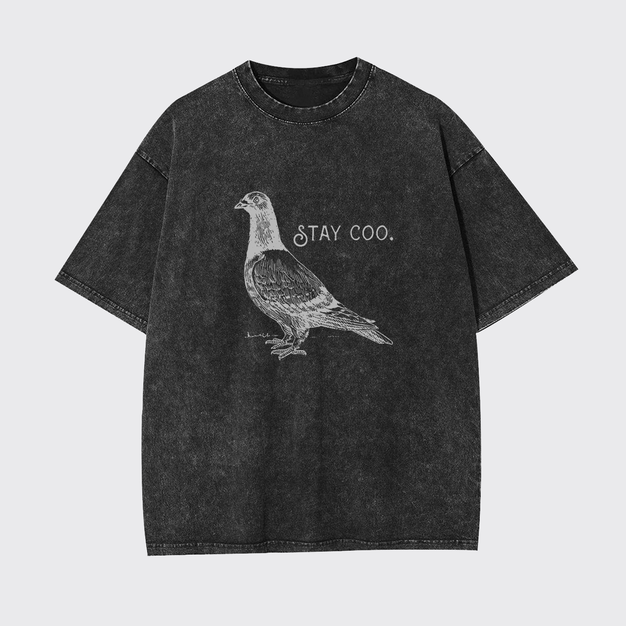 Stay Coo Bird Garment-dye Tees