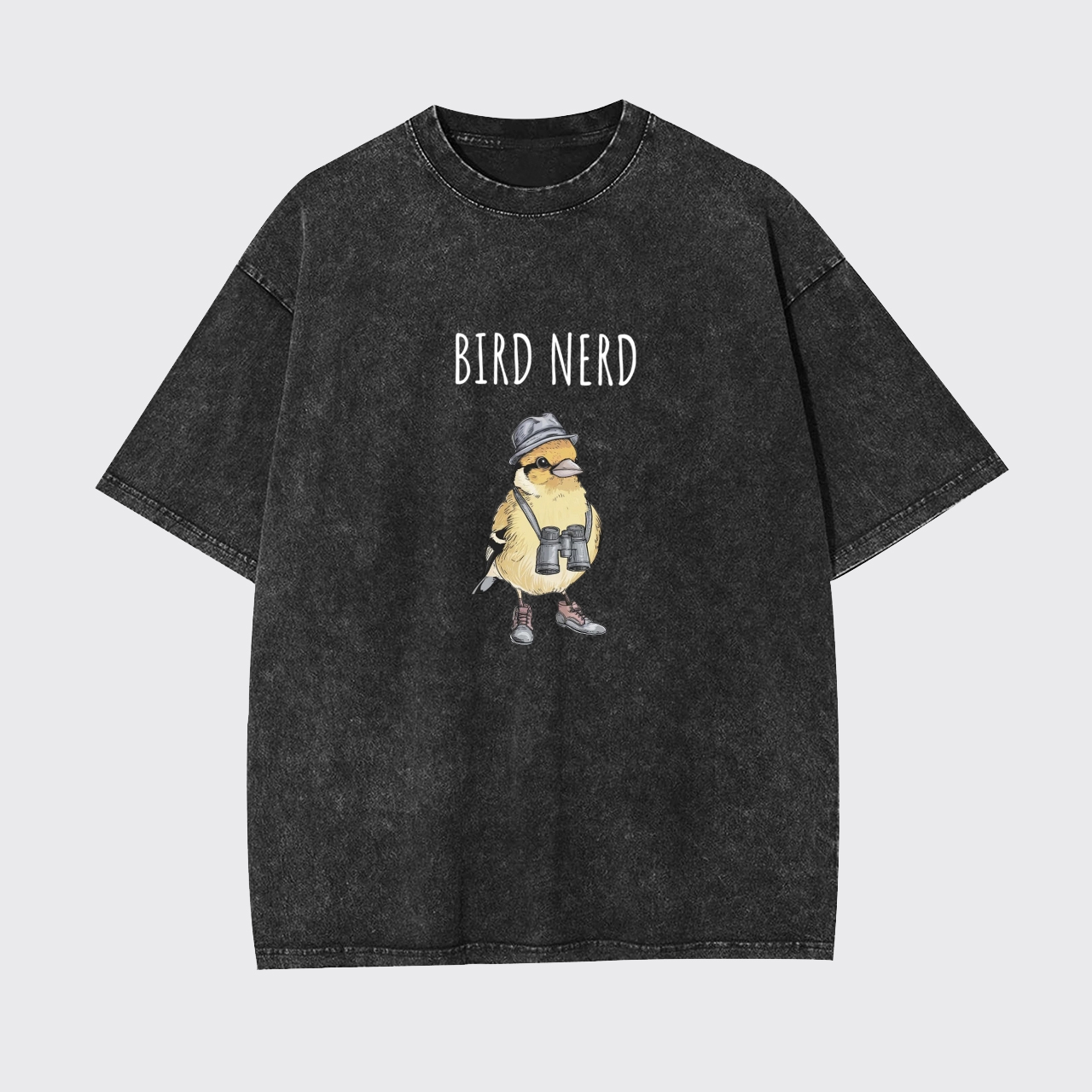 Bird Nerd Watcher Garment-dye Tees