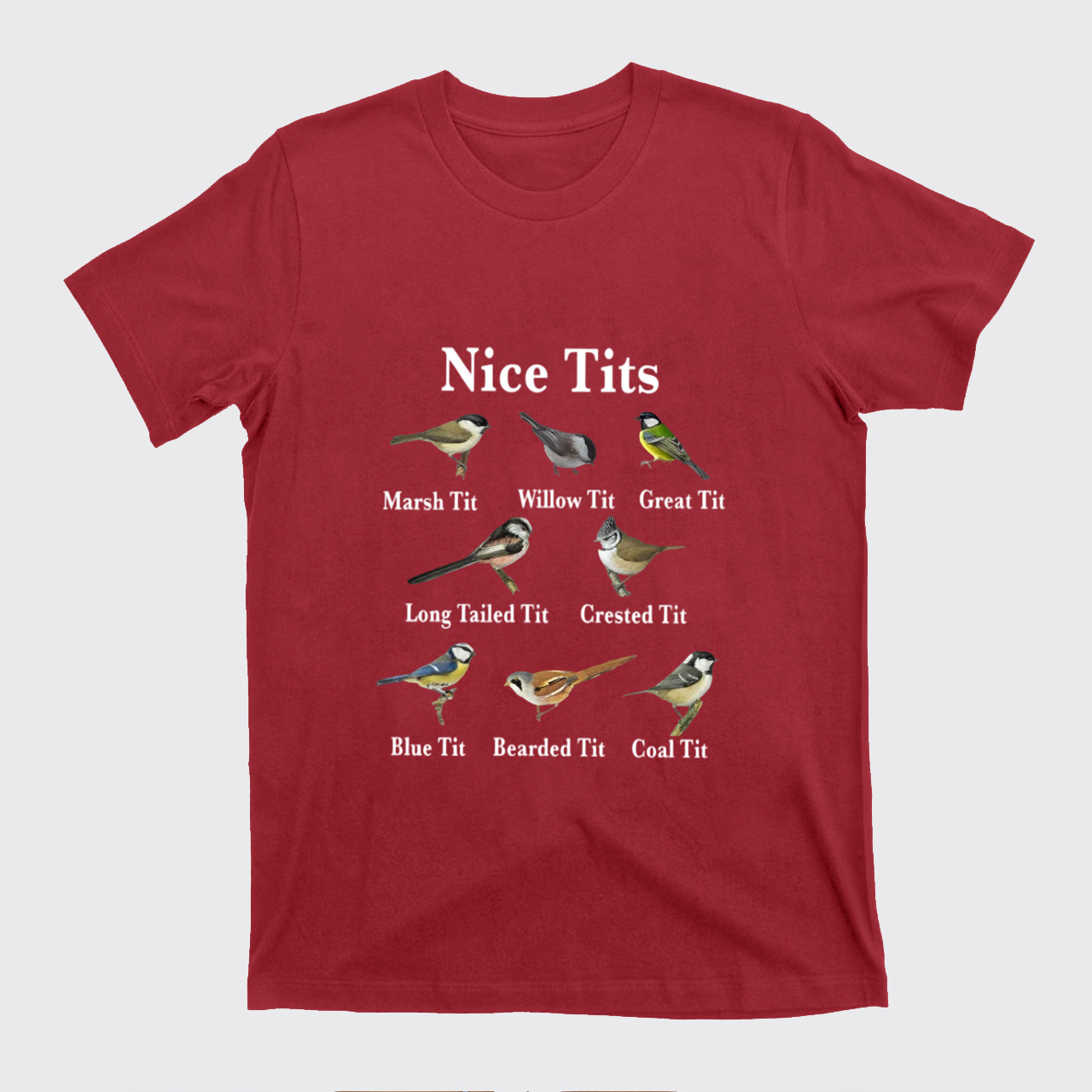 Funny Bird Tits T-Shirts
