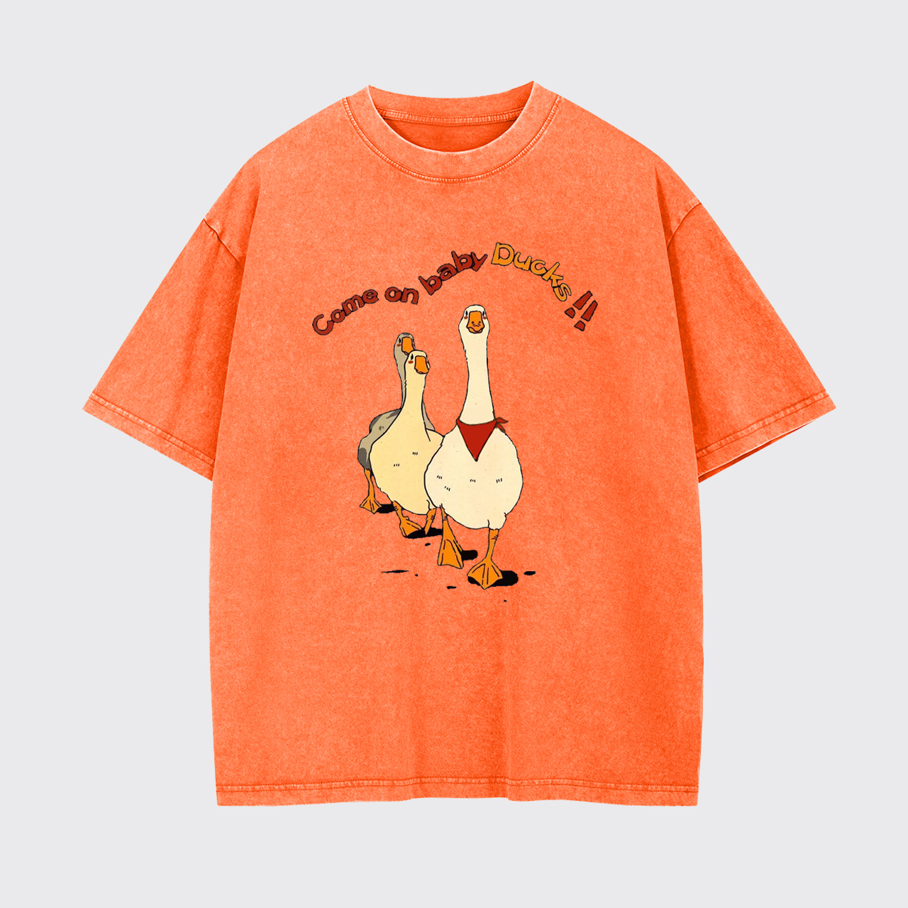 March with the Ducks Garment-dye Tees