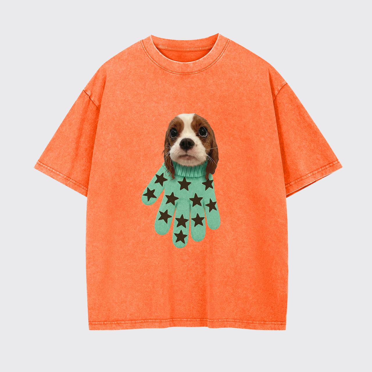Personalized Pet in a Glove Garment-dye Tees