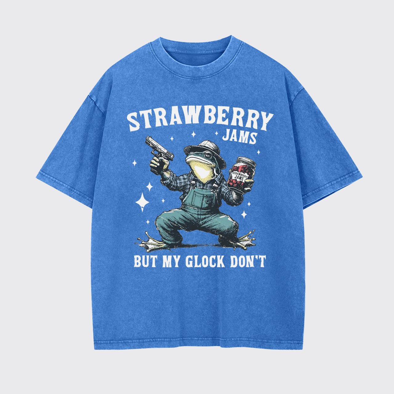 Sarcastic Strawberry Jams Garment-dye Tees