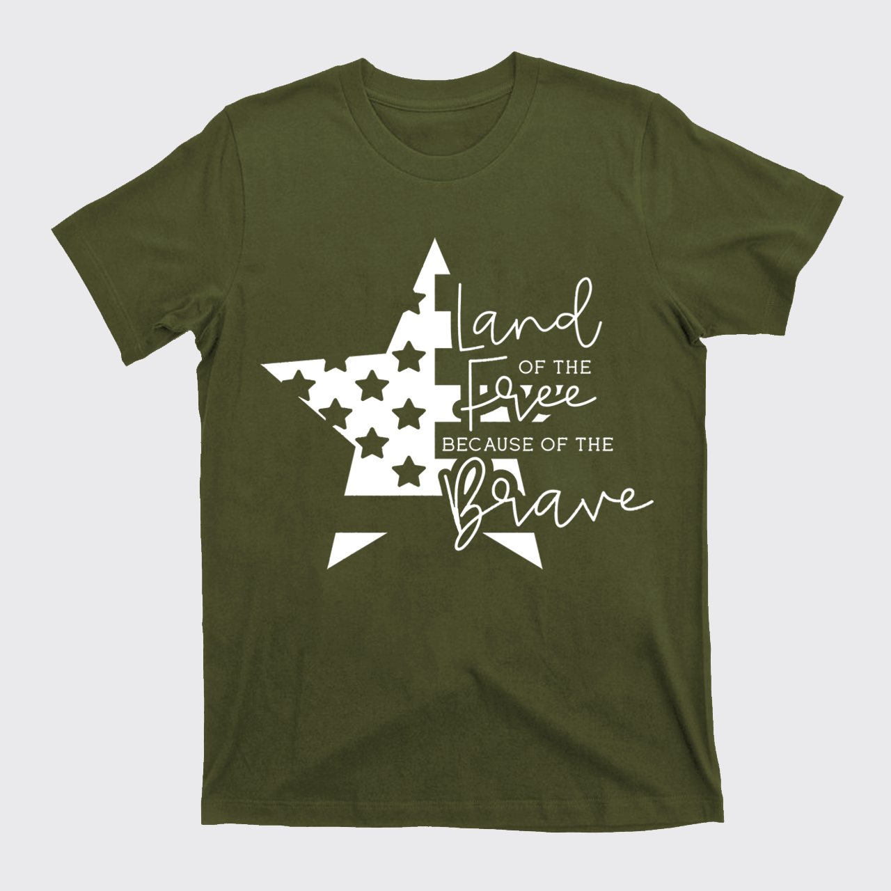 4th Of July-American Flag Star T-Shirts