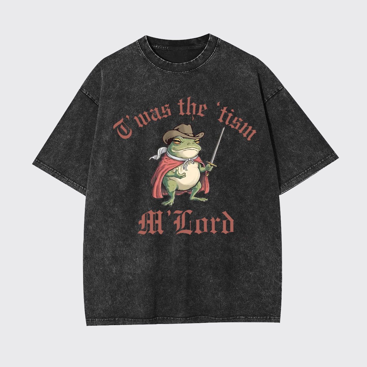 Funny Autism T'was the 'Tism M'Lord Garment-dye Tees