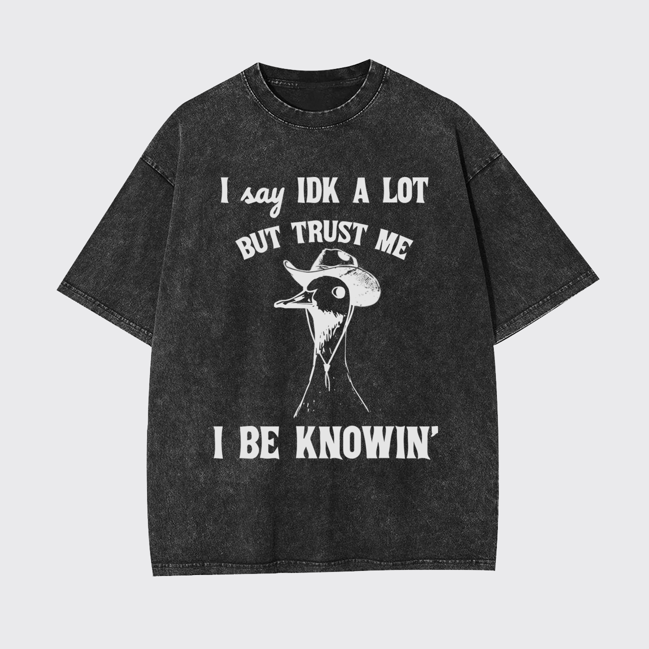 Sarcastic Sayings-But Trust Me I Be Knowin' Garment-dye Tees