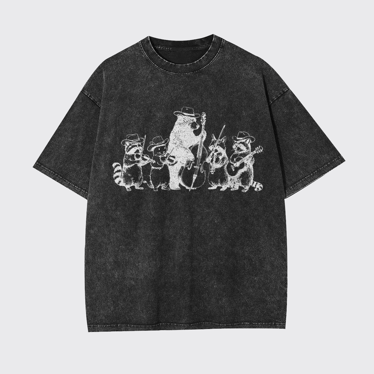 Animal Band Vintage Country Music Garment-dye Tees