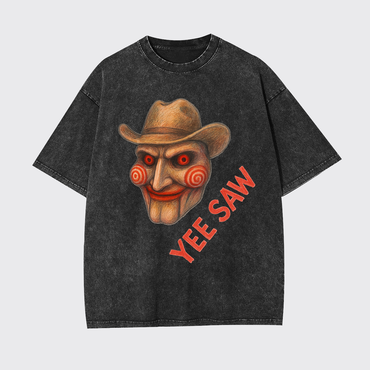 Halloween Cowgirl Movie Garment-dye Tees