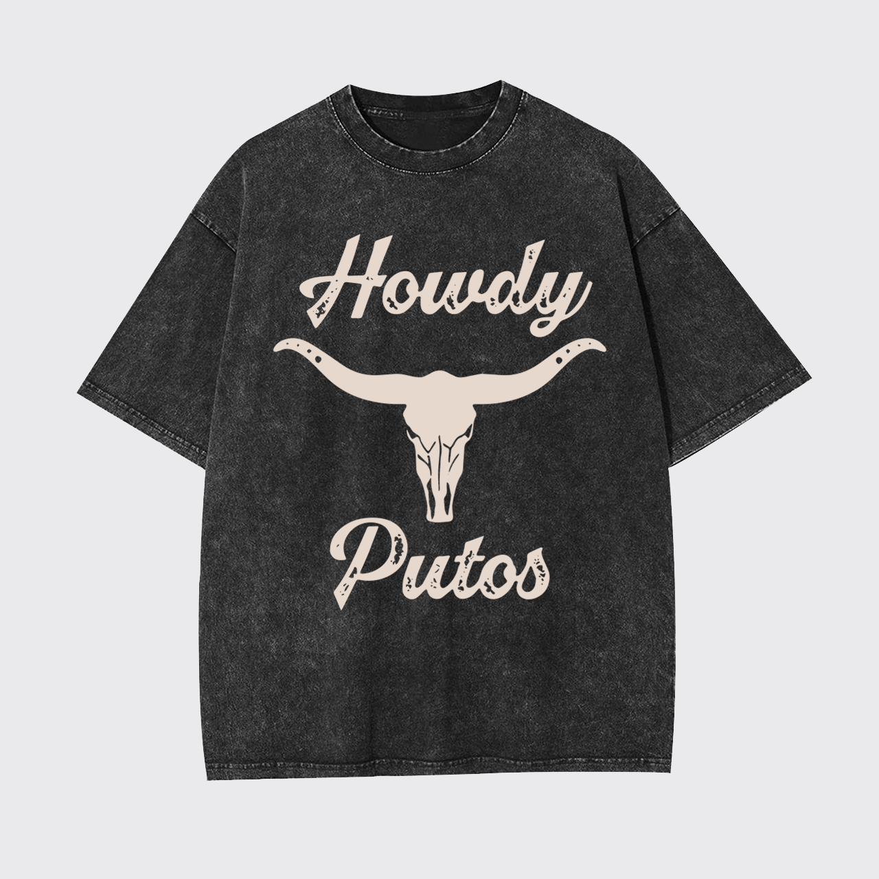 Country Vintage Howdy Garment-dye Tees
