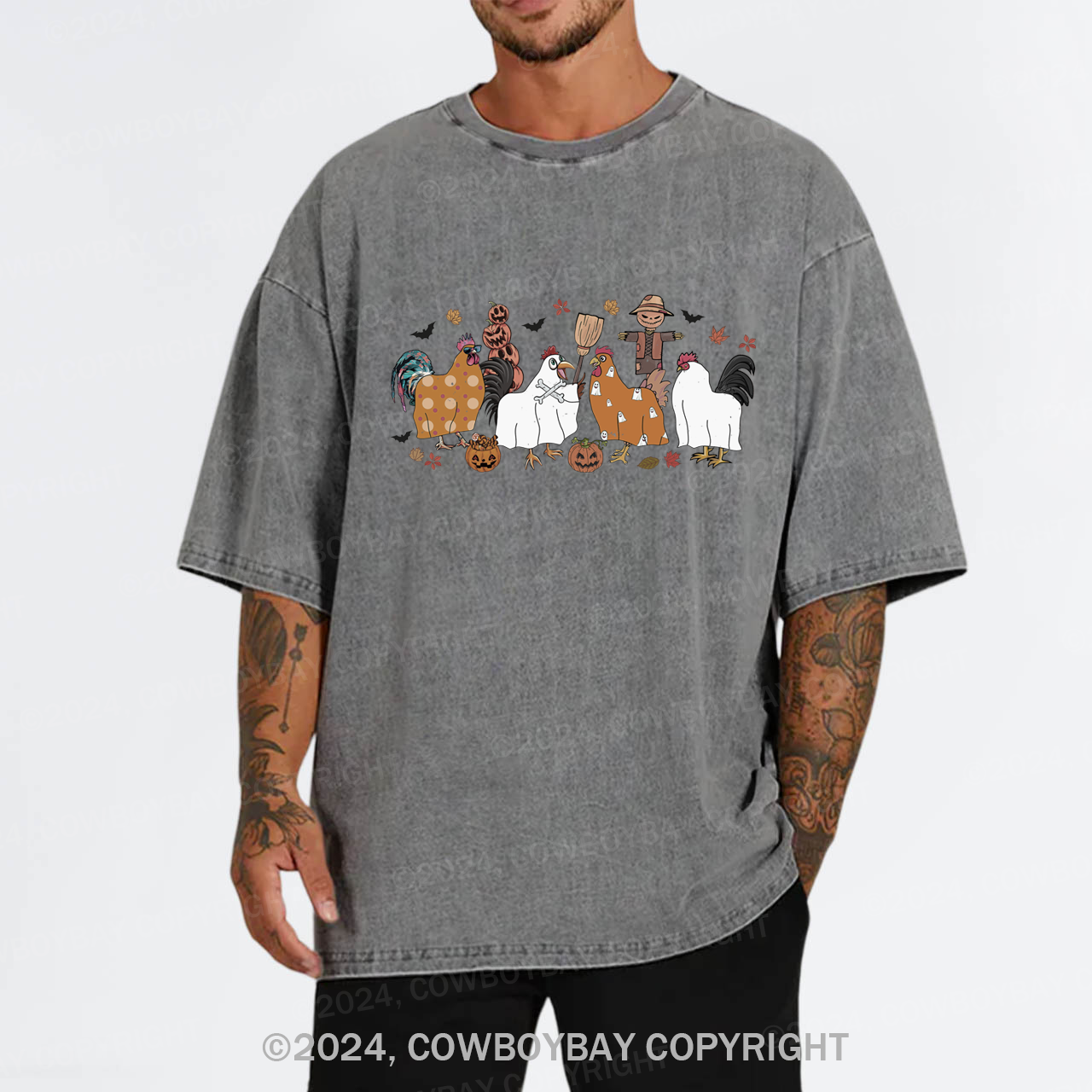 Celebrate Halloween Together Garment-dye Tees