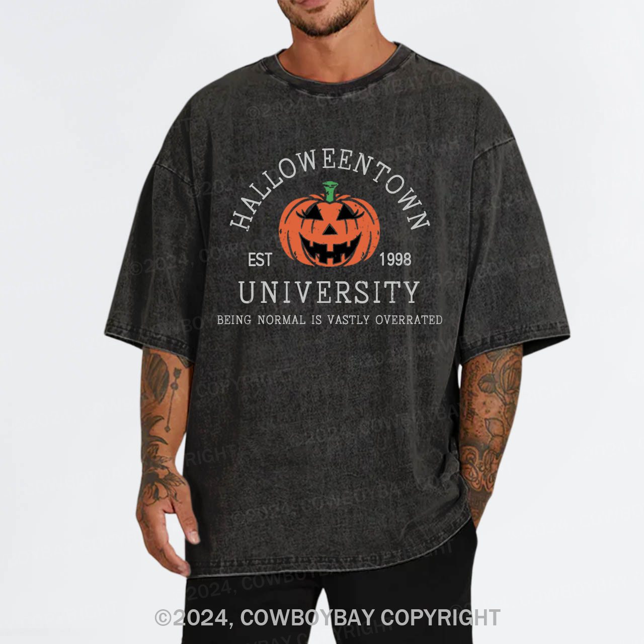 Halloween Town Est.1998 Garment-dye Tees