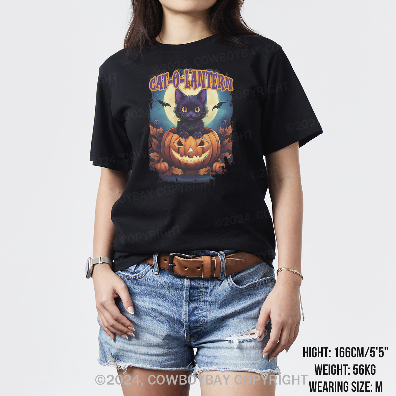 Cat-O-Lantern T-Shirts