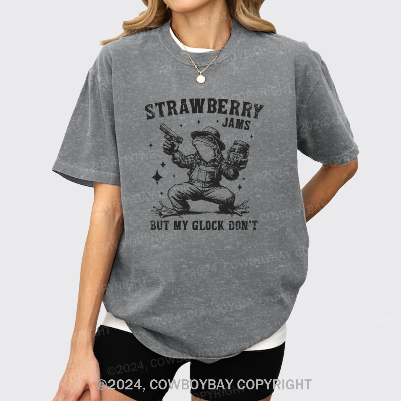 Don't You Take My Strawberry Jam Garment-dye Tees