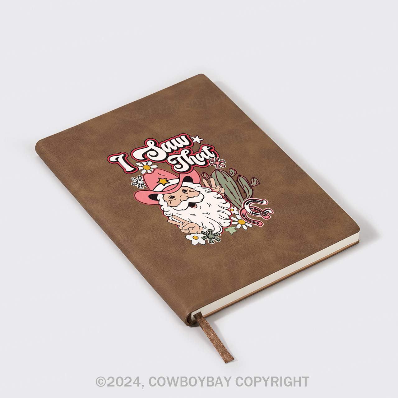 A5 Vintage Sheepbark Notebook-I Saw That