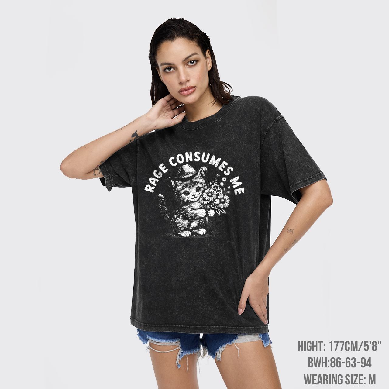 Rage Consumes Me Garment-dye Tees