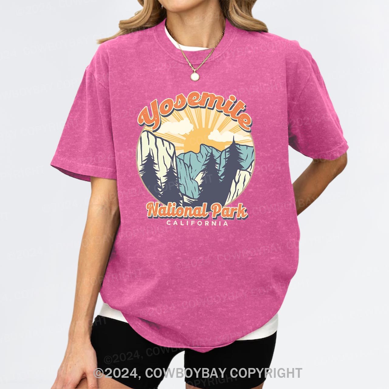 Yosemite National Park Garment-dye Tees