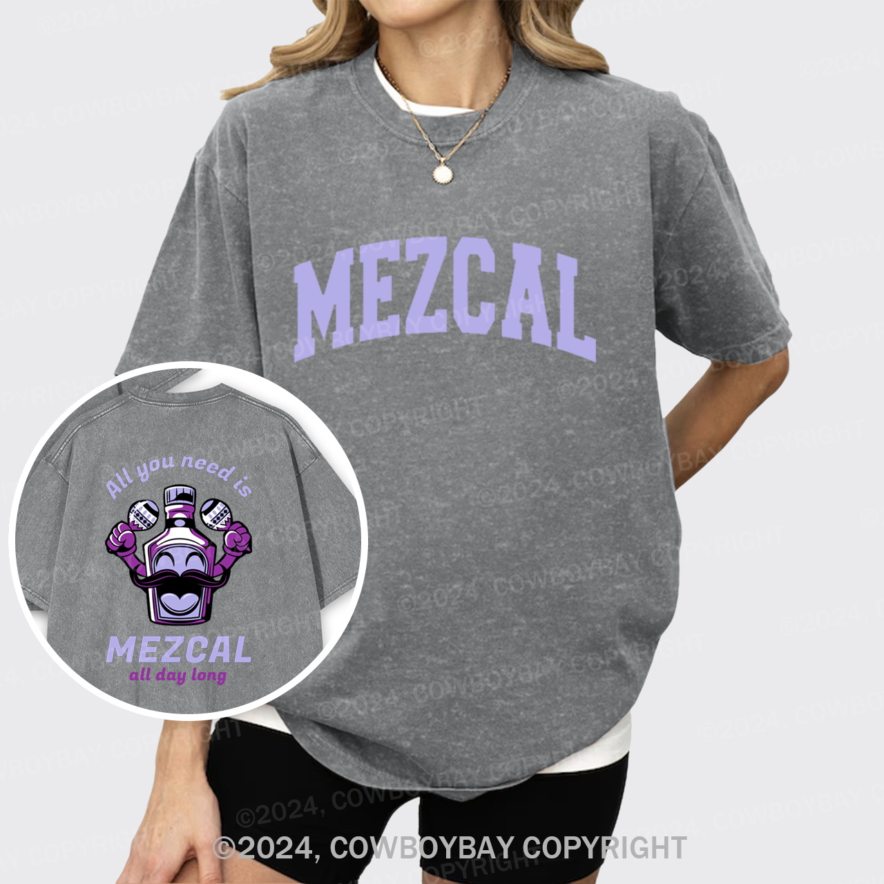 All You Need Is Mezcal Garment-dye Tees