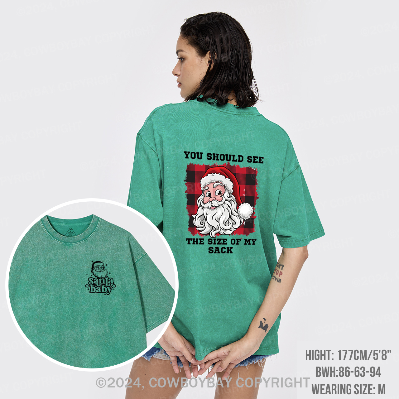 You Should See The Size Of My Sack Garment-dye Tees