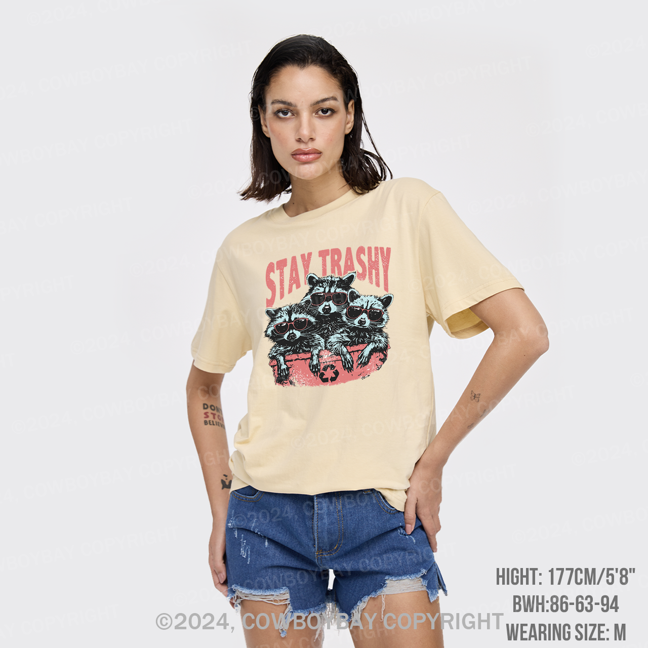 Raccoon Stay Trashy T-Shirts