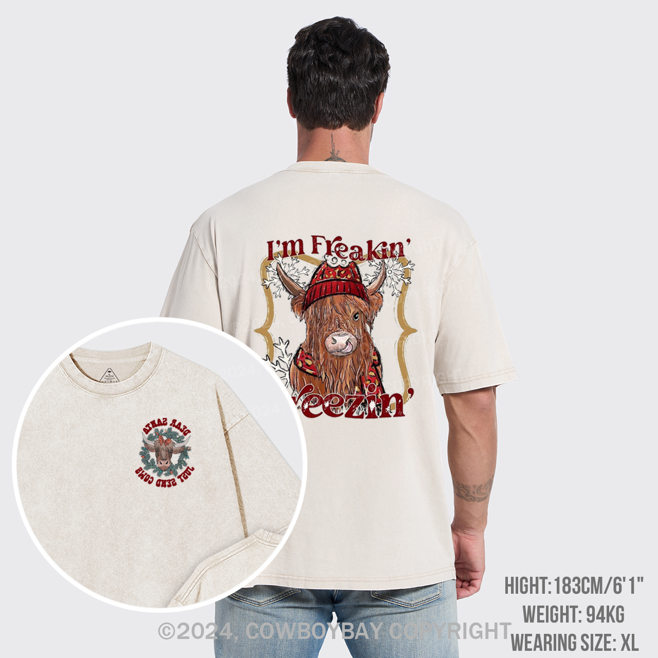 I'm Freakin' Freezin' Garment-dye Tees