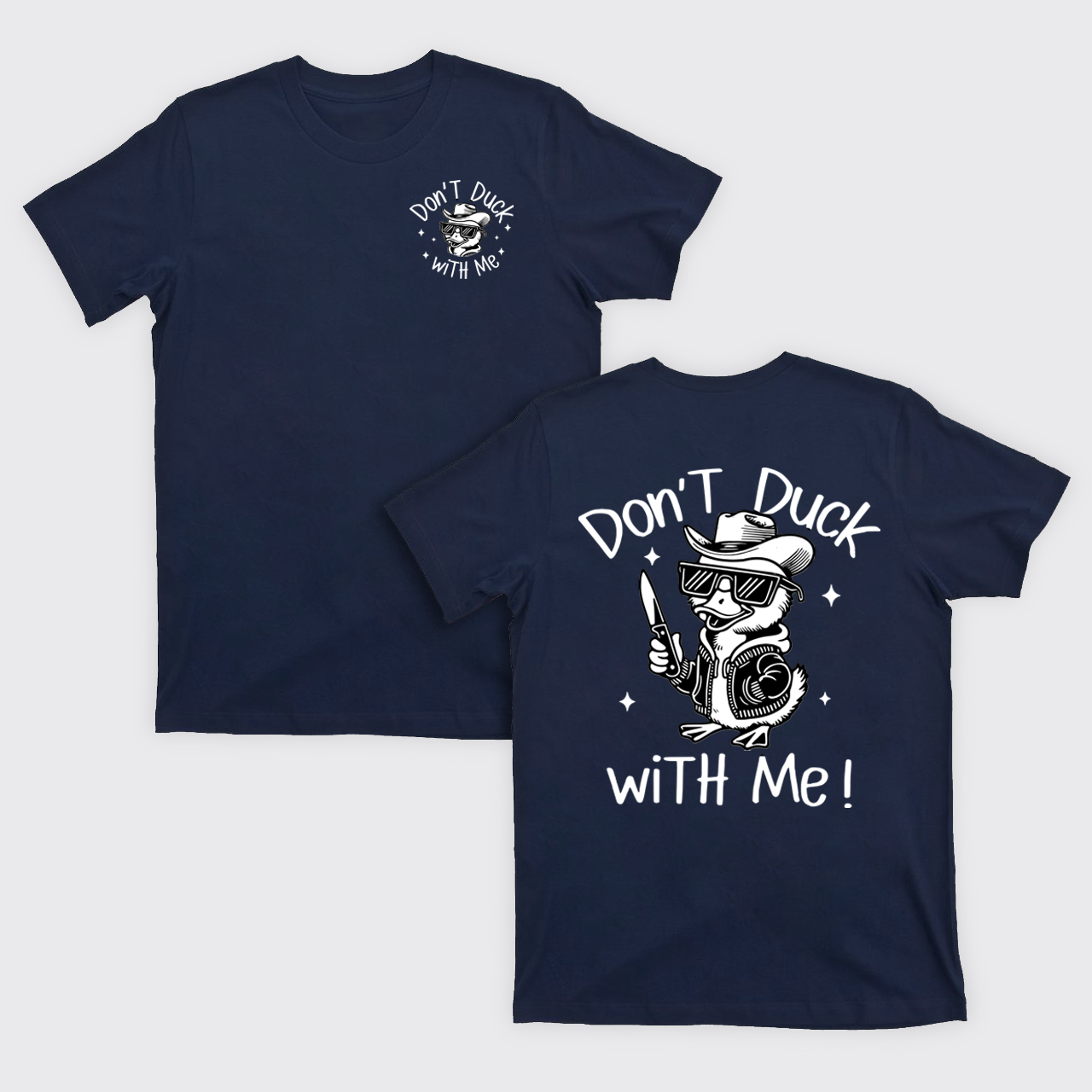 Retro Duck-Don't Duck With Me T-Shirts
