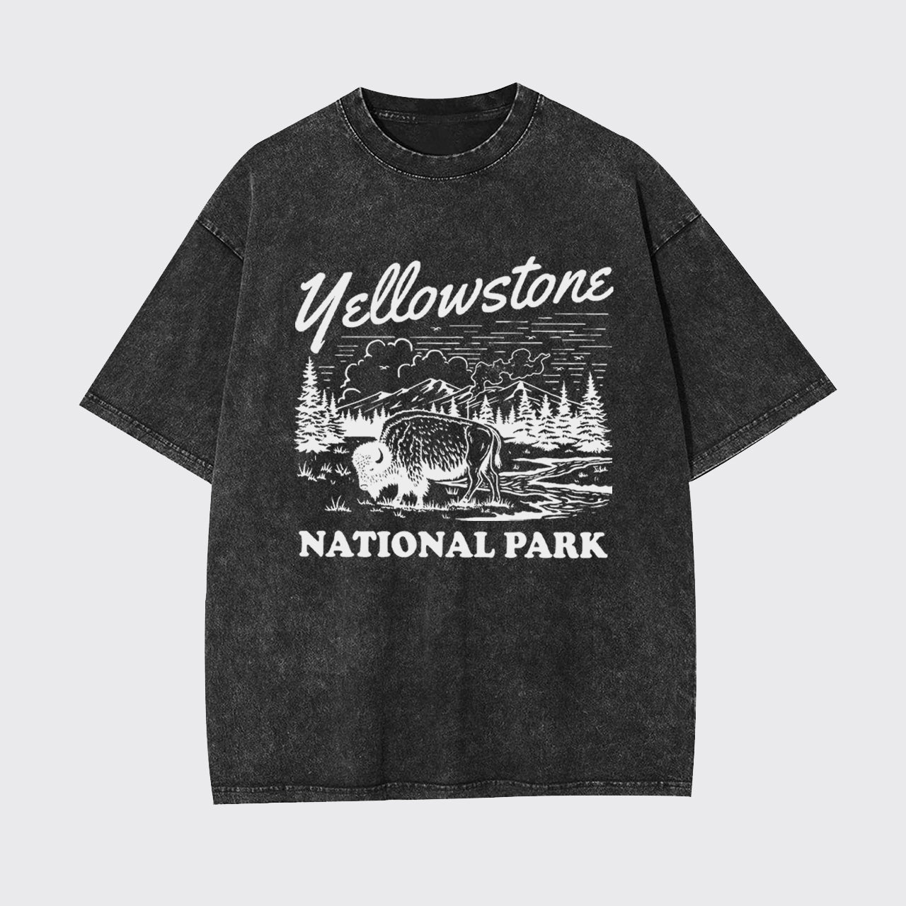 Yellowstone National Park Garment-dye Tees