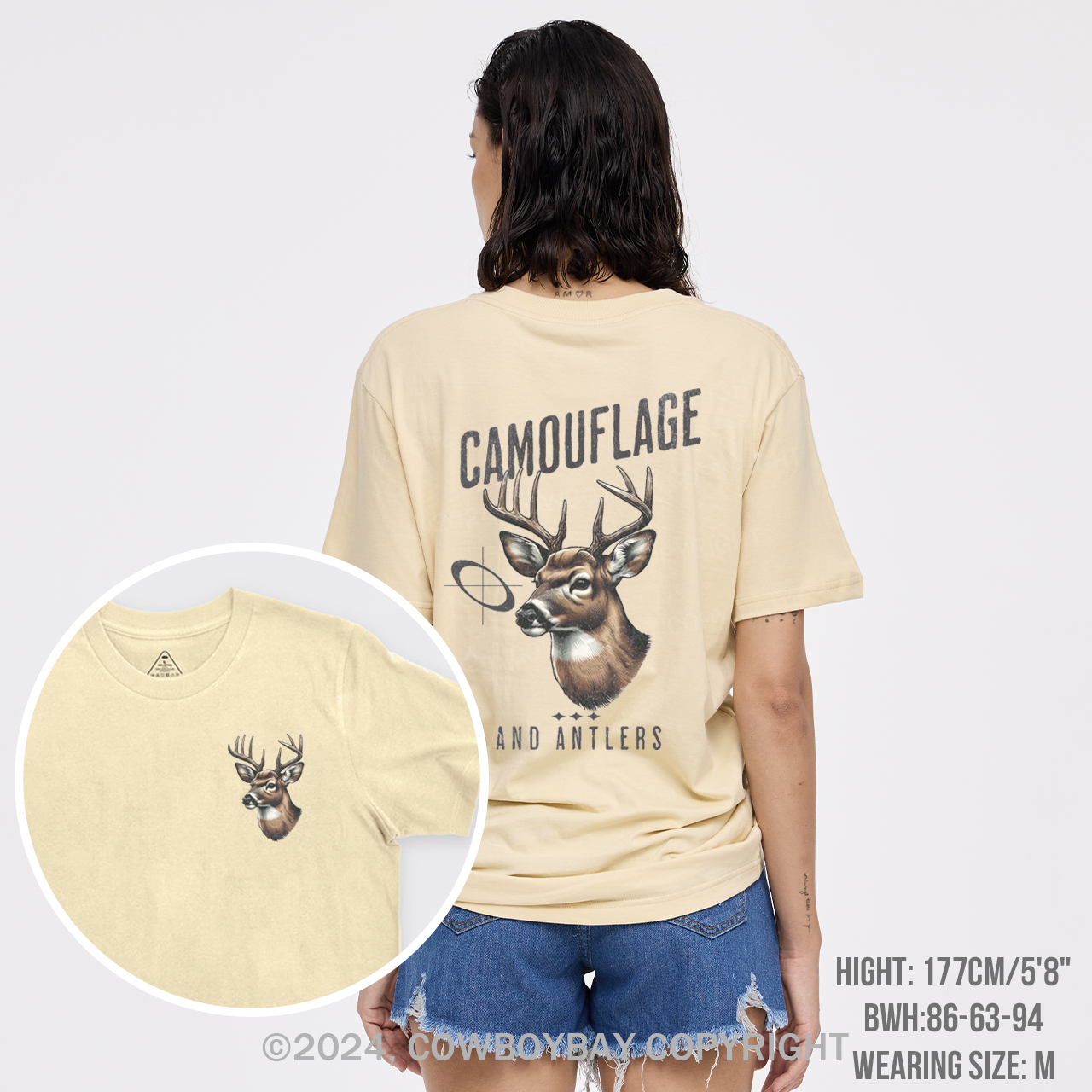 Camouflage Deer Hunting T-Shirts