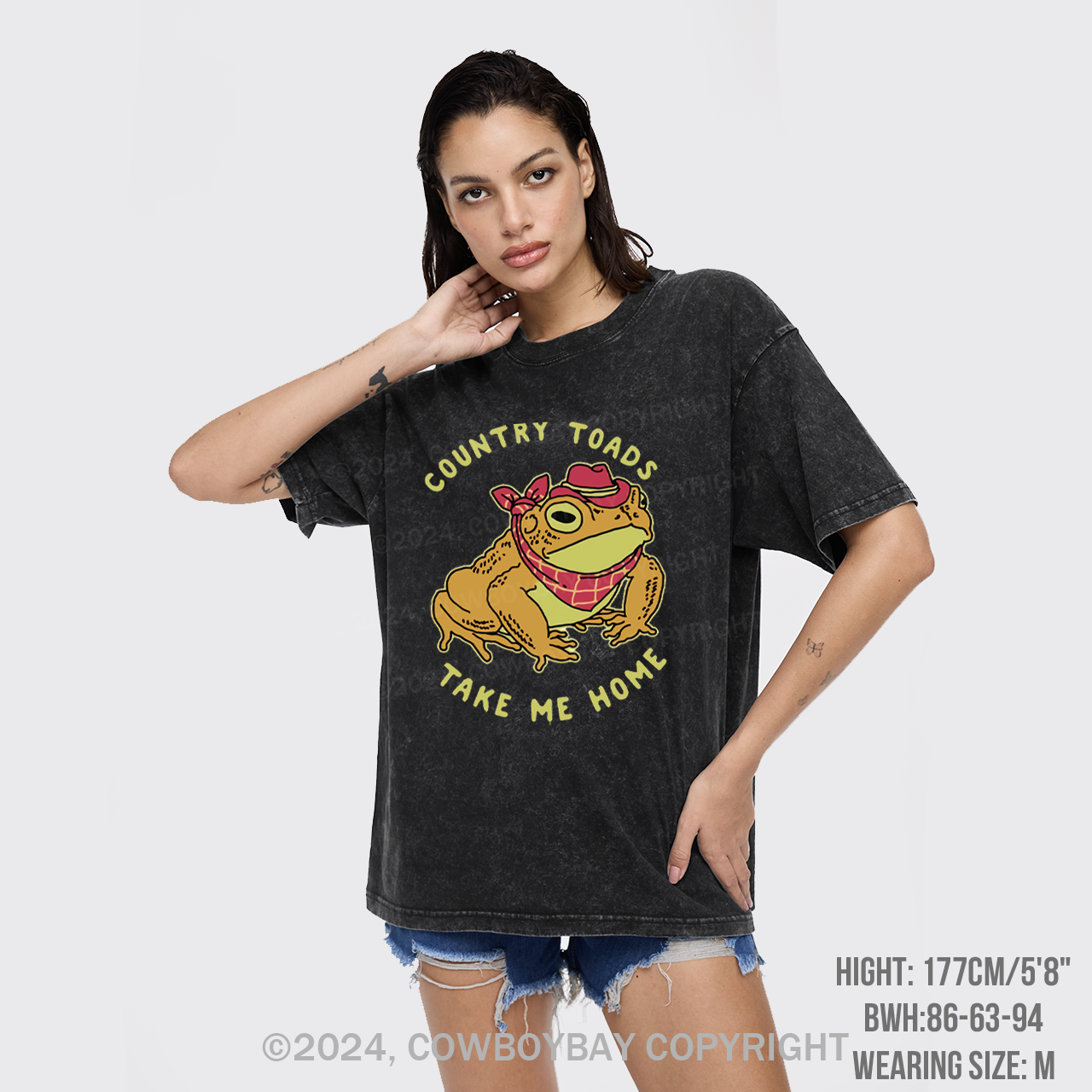Country Toads Take Me Home Garment-dye Tees
