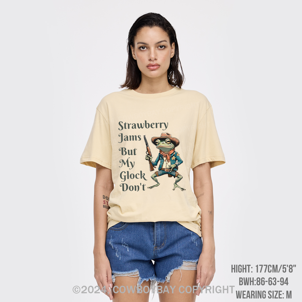 Strawberry Jams But My Glock Don't T-Shirts