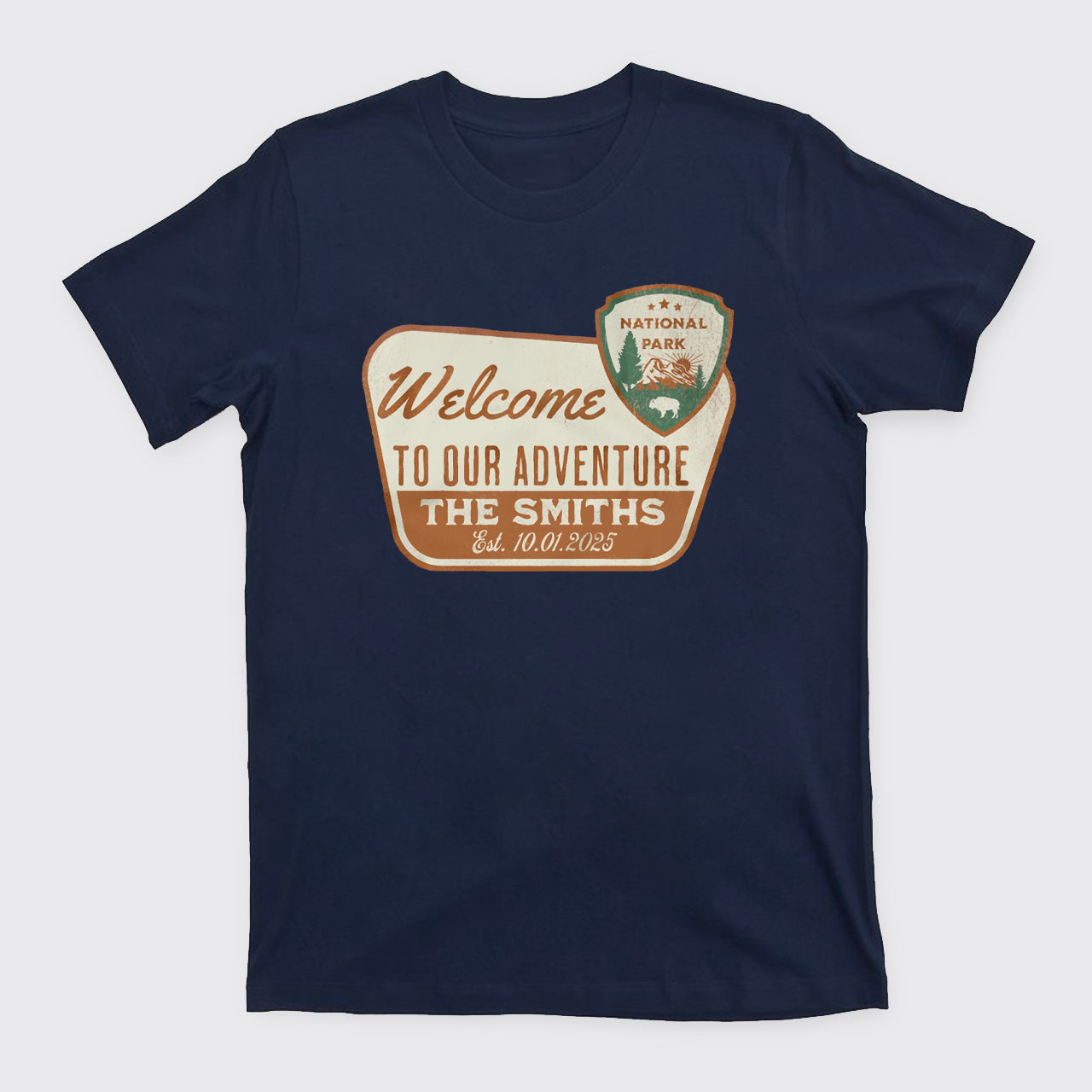 Personalized National Park Sign T-Shirts